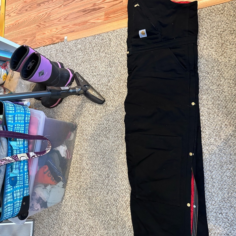 Carhartt insulated bib overalls
